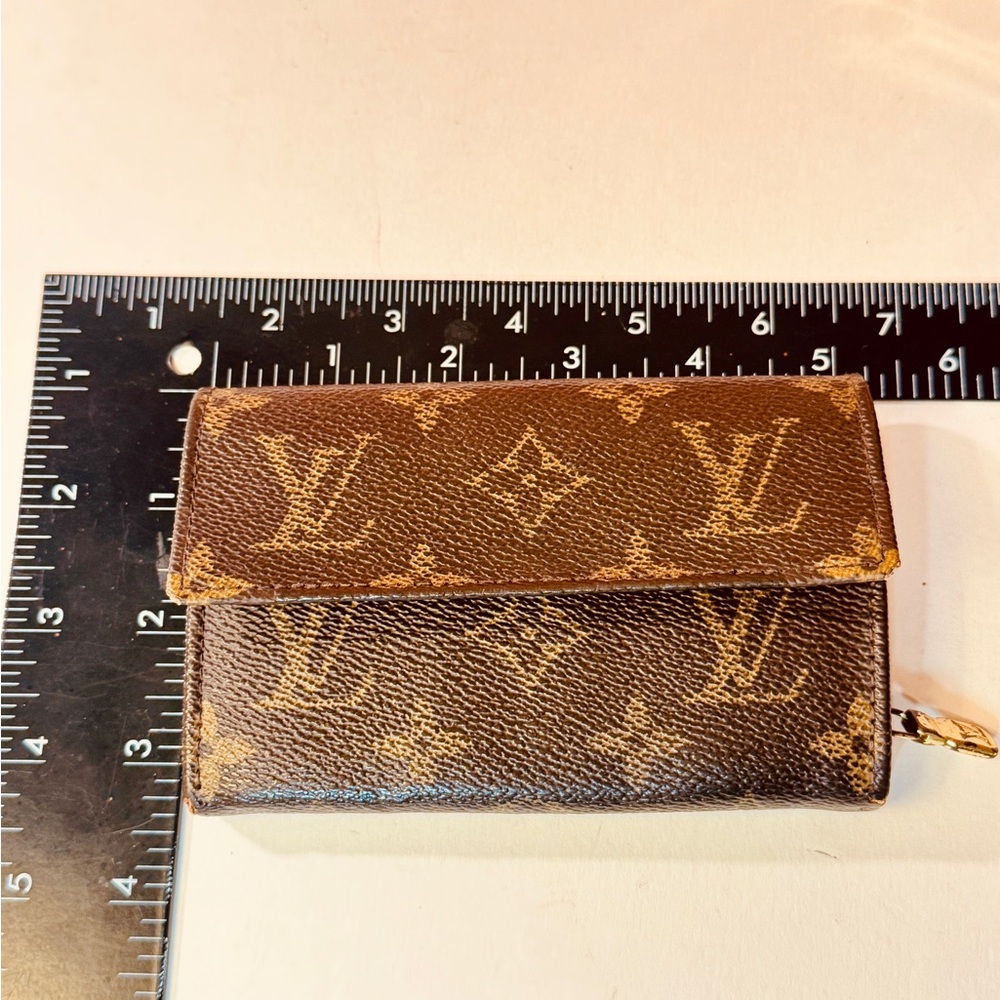 Brown Monogram card holder wallet vintage - Picture 4 of 11